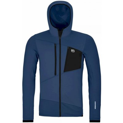 Ortovox Fleece Grid Hoody Men's Blue Nunatak – Sleviste.cz