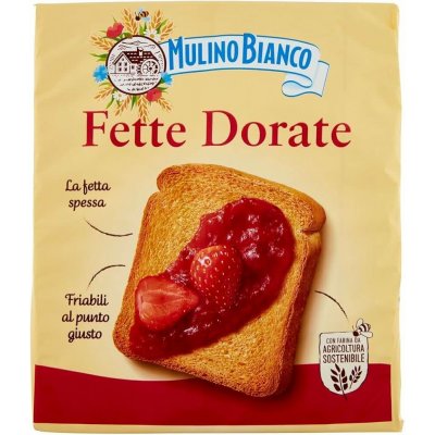 Mulino Bianco Křehký chléb - Fette Biscottate Dorate 315 g – Hledejceny.cz