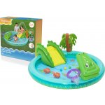 BESTWAY 53166 Crocodile Cove 224 x 181 x 72 cm – Zboží Dáma