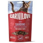 CARNILOVE Cat SOFT Snack Sardine enriched with Strawberry 50 g – Hledejceny.cz