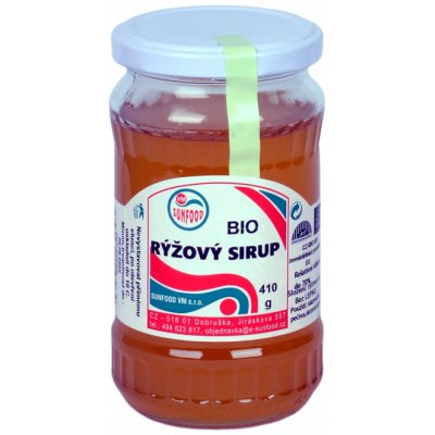 Sunfood Rýžový sirup Bio 410 g