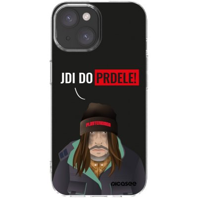 Picasee silikonový průhledný obal pro Apple iPhone 15 - Bezďák – Zboží Mobilmania