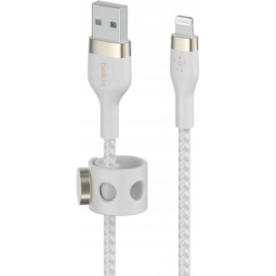 Belkin CAA010bt3MWH Flex Lightning/USB-A, 3m – Zbozi.Blesk.cz