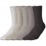 Esmara dámské ponožky s BIO bavlnou 5 párů béžová/hnědá – Hledejceny.cz