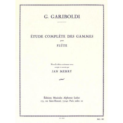 Etude complète des Gammes Op.127 od Giuseppe Gariboldi – Zboží Mobilmania