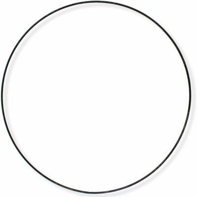 Lepaso Kruh kov 40cm černá 527889 – Hledejceny.cz