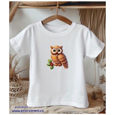 Tričko s potiskem dětské PERNÍČEK SOVA 1 ks zvolte Beagle – Sleviste.cz