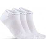 Craft ponožky CORE Dry Shaftless 3-pack bílá Černá – Zboží Mobilmania