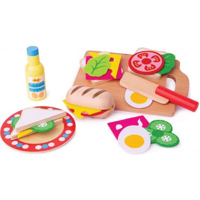 Bigjigs Toys sendvičový set – Zbozi.Blesk.cz