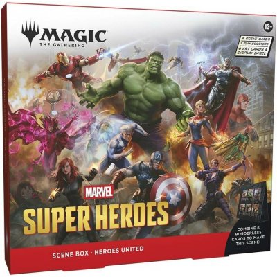 Wizards of the Coast Magic The Gathering Marvel Super Heroes: Heroes United Scene Box – Sleviste.cz