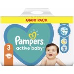 Pampers Active Baby 3 90 ks – Sleviste.cz