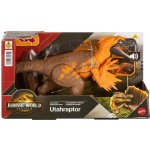 Mattel Jurassic World Rebirth Wild Roar Utahraptor JGC80 – Zboží Mobilmania