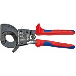 Kabelové nůžky Knipex 95 31 250 ráčnové (prům. 32 mm) – Zbozi.Blesk.cz