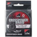 Rybářské lanko DAM šňůra Crosspower 8-Braid Dark Grey 150m 0,17mm 11,3kg