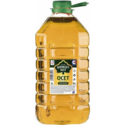 BZENECKÝ Ocet kvasný lihový 5 l – Zboží Dáma