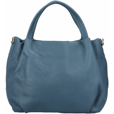 Luxusní italská kožená kabelka Lavia modrá – Zboží Mobilmania