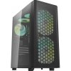 PC skříň Darkflash DK360 + 4 ARGB fans black