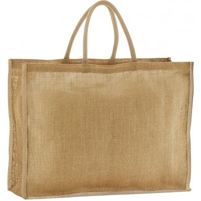 Westford Mill Třpytivá nákupní taška z juty Barva: Natural Gold – Hledejceny.cz