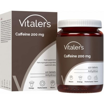Vitaler's Kofein 200 mg 120 tablet – Hledejceny.cz