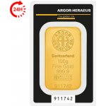 Argor-Heraeus zlatý slitek kinebar 100 g – Zboží Dáma