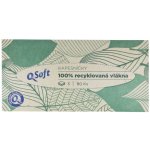 Q Soft papírové kapesníčky recyklované 3-vrstvé 80 ks – Zbozi.Blesk.cz