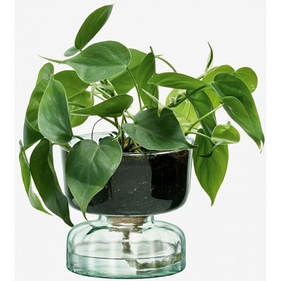 LSA International Samozavlažovací květináč Canopy 13 cm čirý – Hledejceny.cz