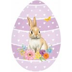 Easy Life Velikonoční podnos ve tvaru vejce Egg Hunt 30x21cm Žlutý – Zboží Mobilmania