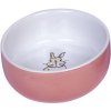 Miska pro hlodavce Nobby Rabbit keramická miska pro hlodavce růžová 11 x 4,5 cm