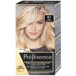 L'Oréal Préférence 9.1 Oslo Velmi světlá popelavá blond – Sleviste.cz