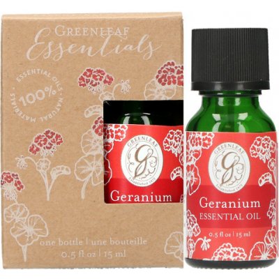 Greenleaf esenciální olej Geranium 15 ml – Hledejceny.cz