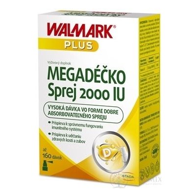 Walmark MEGADÉČKO Sprej 2000 IU 8 ml – Hledejceny.cz