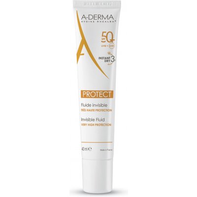A-Derma Protect SPF50+ transparetní fluid 40 ml – Zbozi.Blesk.cz