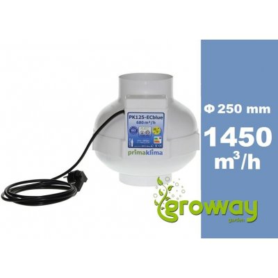 Prima Klima 250 mm 1450 m³/h EC motor – Hledejceny.cz