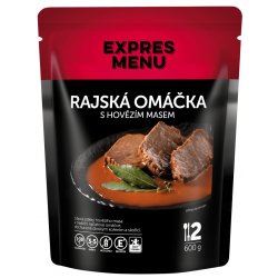 EXPRES MENU rajská omáčka s hovězím masem 600 g