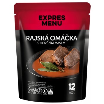 EXPRES MENU rajská omáčka s hovězím masem 600 g