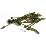 Ridgemonkey Rovnátko Connexion Mini D-Rig Kickers Small Weed Green 10 ks – Zboží Mobilmania