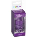 Heyda papírová 1,5 cm x 5 m fialový mix 4 ks – Zboží Mobilmania