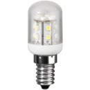 Ecolite LED žárovka E14 230V 2W do digestoře a ledničky čirá