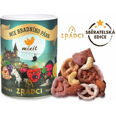 Mixit Mix hradního pána čokoláda ovoce a oříšky 300 g – Sleviste.cz