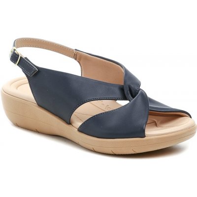 Piccadilly 239015-23 navy dámské nadměrné sandály šíře – Sleviste.cz