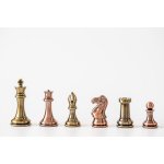 Šachové figurky Staunton Zinek & Bronz