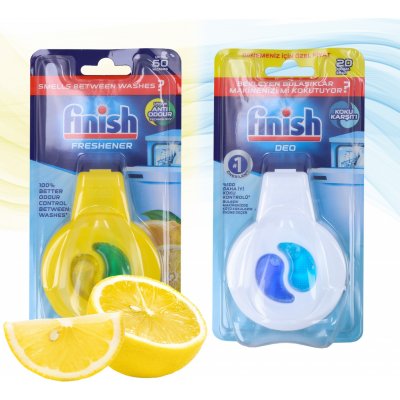 Finish s vůní Freshness & Citron Osvěžovač myčky nádobí sada 2 ks – Zbozi.Blesk.cz