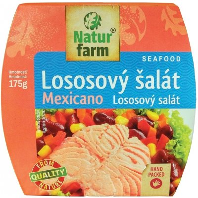 Natur Farm lososový salát mexicano 175 g – Zbozi.Blesk.cz