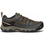 Keen Targhee III WP M black olive golden nízké nepromokavé kožené – Zboží Mobilmania