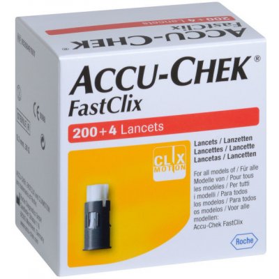 Accu-Chek Fastclix lancets 204 ks