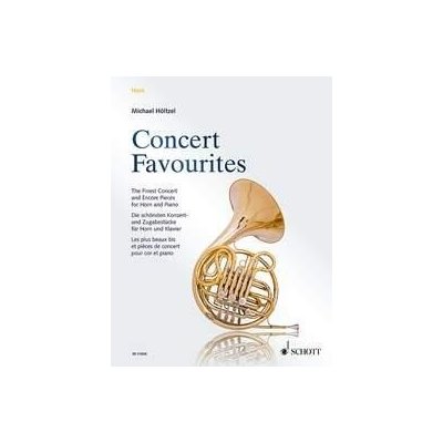 Concert Favourites pro lesní roh in F a klavír – Zboží Dáma