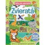 Kniha plná samolepiek Zvieratá – Zbozi.Blesk.cz