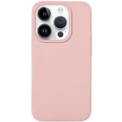 Pouzdro AppleKing silikonové iPhone 15 Pro - pískově růžové