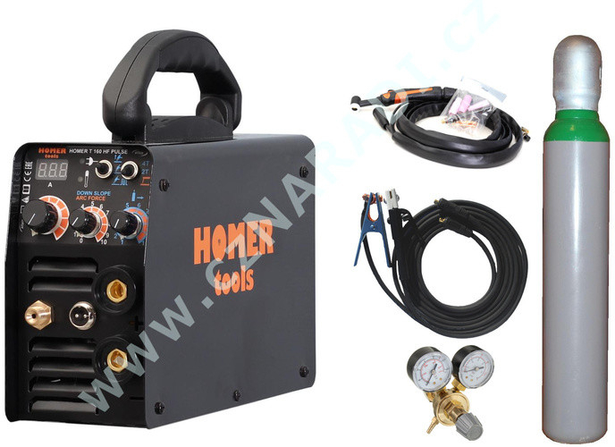 Alfain HOMER T 160 HF PULSE + kabely + ventil + lahev