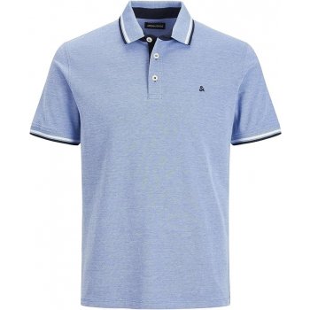 Jack and Jones tričko Polo Paulos Ensign Blue Play